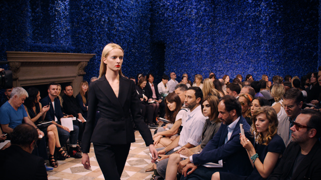 raf simons erste haute couture Show