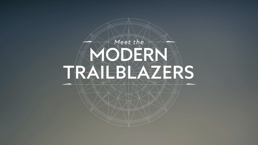 Meet the Modern Trailblazer Logo Montblanc Modepilot