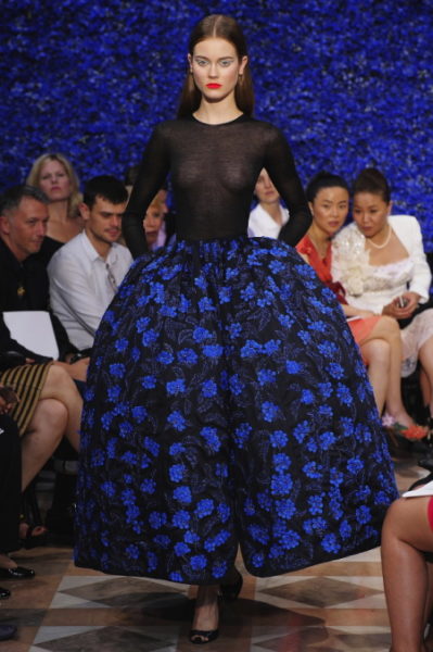 raf simons erste haute couture show july 2012