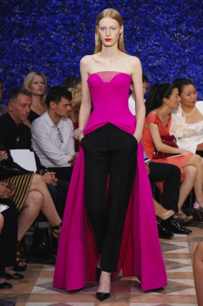 raf simons erste haute couture show july 2012