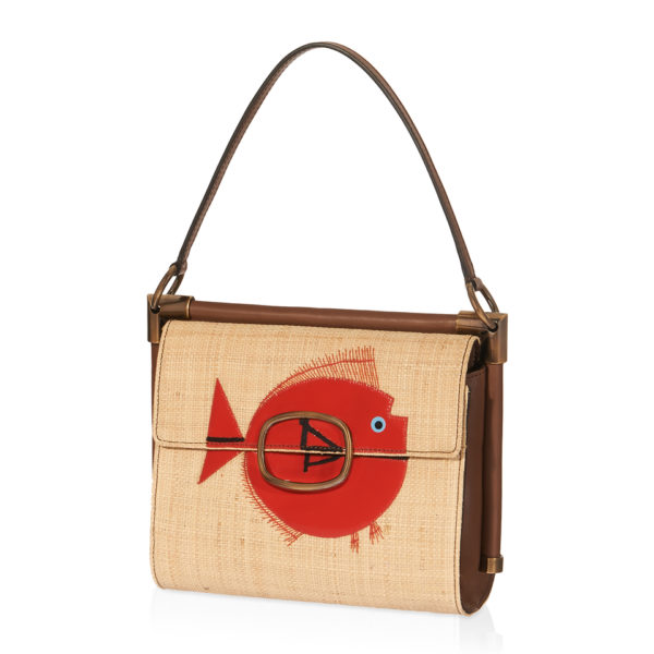 Basttasche Fisch Roger Vivier Modepilot