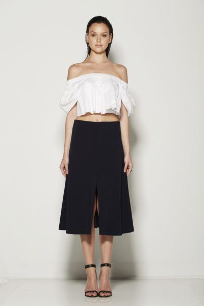 off shoulder schulterfrei carmen crop topvolants mlm