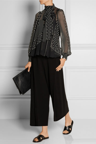 Sacai Schluppenbluse Thatcher blouse Net-a-porter Modepilot