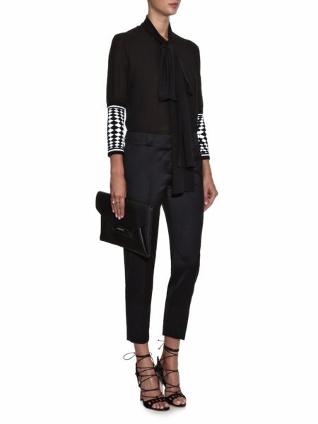 Schluppenbluse Antonio Berardi Modepilot Matchesfashion Thatcher Blouse