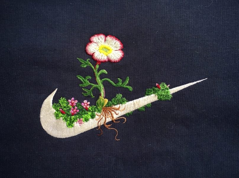 james merry embroidery nike