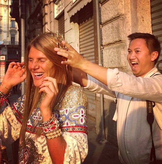 Tommy Ton anna dello Russo