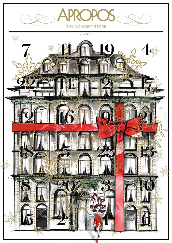 APROPOS Adventskalender Charity Modepilot 2015