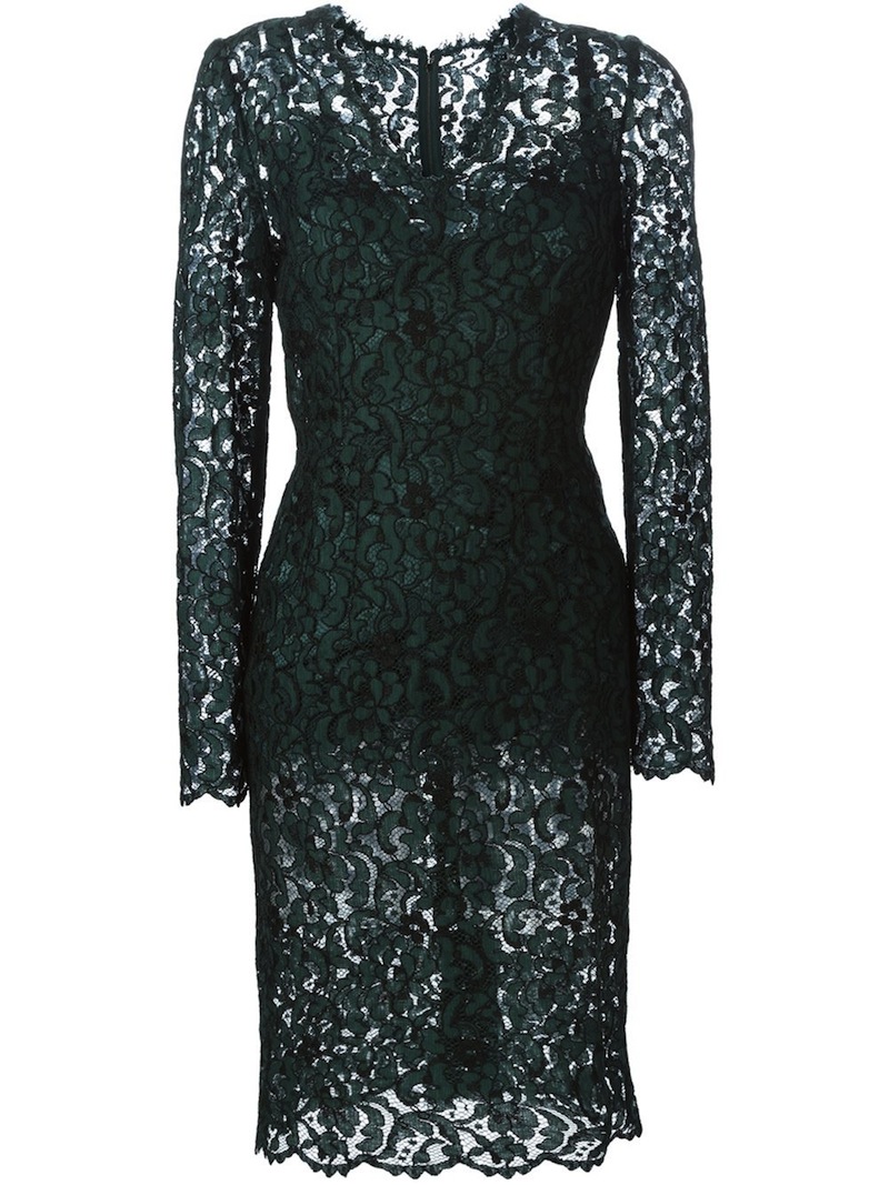 Dolce Gabbana Spitzenkleid Modepilot