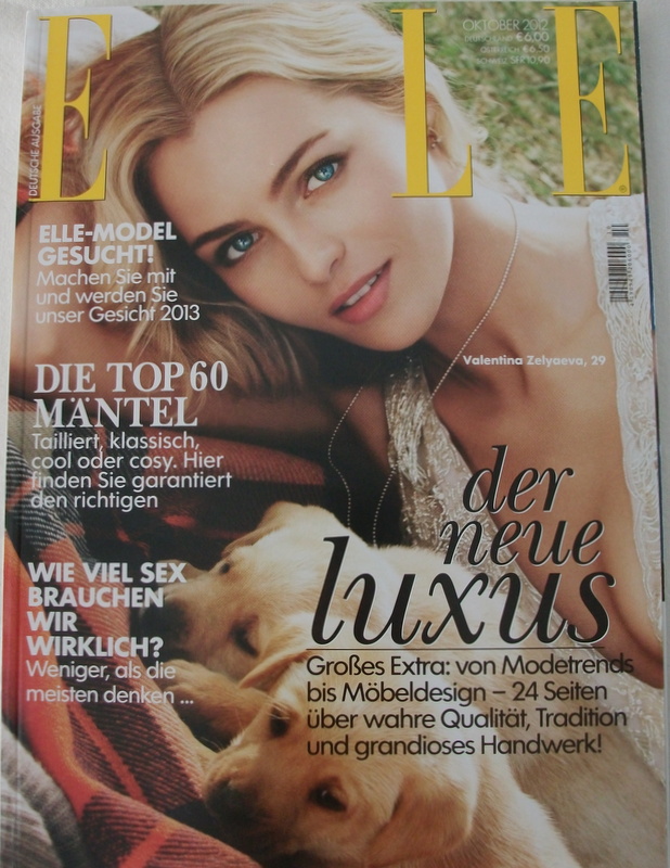 Elle Oktoberausgabe 2012 Modepilot