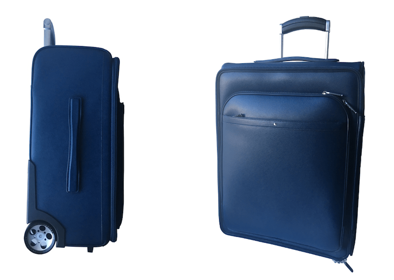 Montblanc Sartorial Bord Trolley blue blau Modepilot