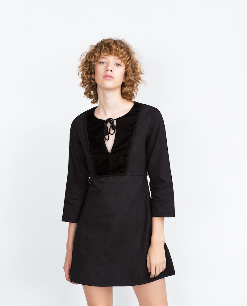 kleines Schwarzes Kleid Modepilot Zara