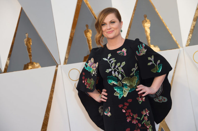 Amy Poehler arrives at The 88th Oscars® at the Dolby® Theatre in Hollywood, CA on Sunday, February 28, 2016.