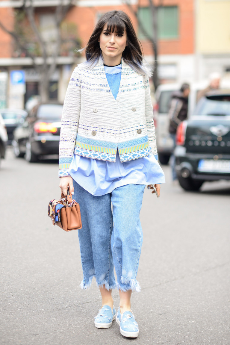 jeans frasen fringe saum streetstyle modepilot