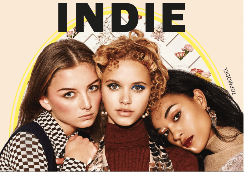 Cover der Indie mit den GNTM Models