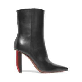Vetements Absatz Ruecklicht Modepilot Stiefelette rot reflektor