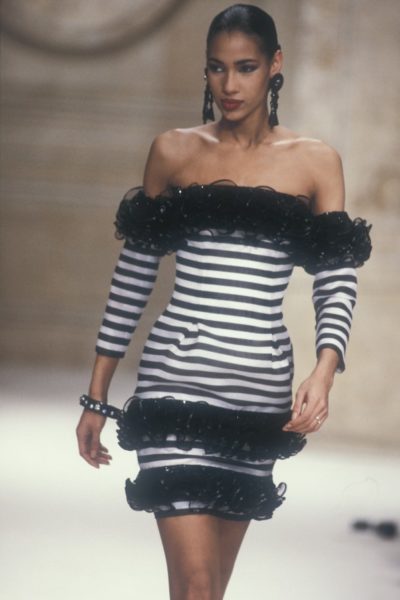 Christian Dior 1988 Couture Off shoulder Modepilot