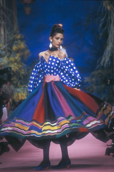 Christian Lacroix Off shoulder Modepilot 1988