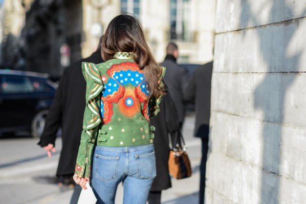 Lederjacke Valentino Streetstyle Modepilot Paris