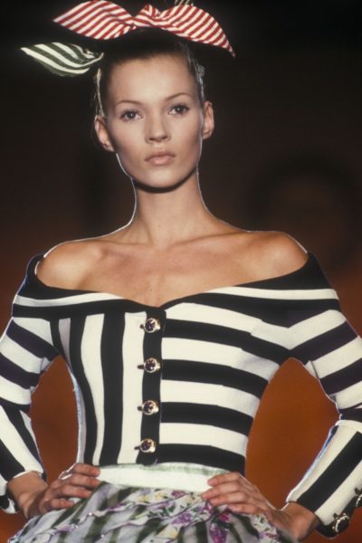 Kate Moss Versace 90ies Catwalk Modepilot