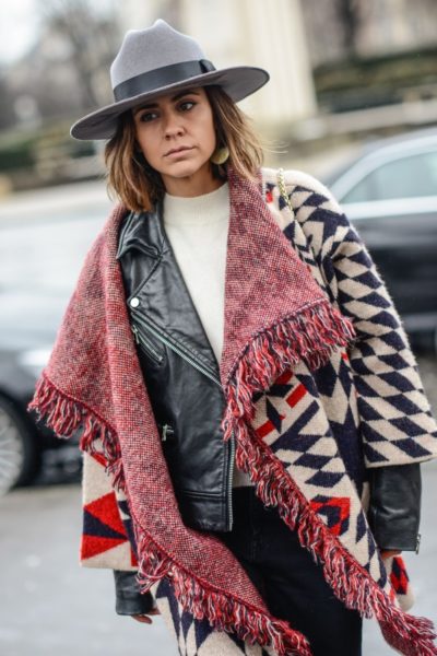 Lederjacke Streetstyle Modepilot Paris