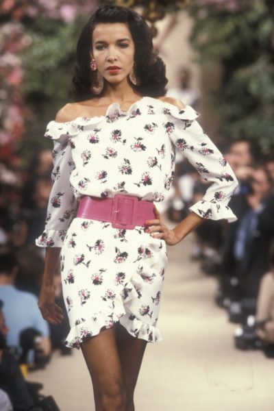 Yves Saint Laurent Modepilot Off-shoulder 80ies