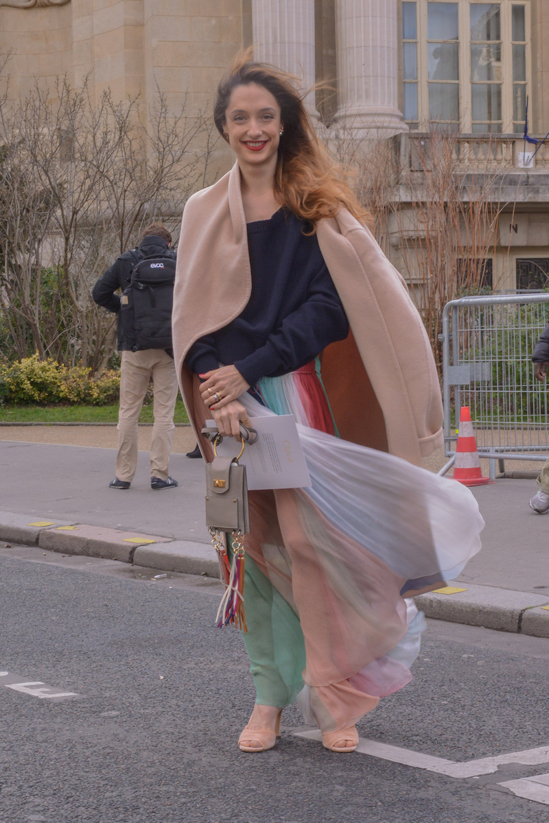 Chloé Regenbogen Streetstyle Modepilot