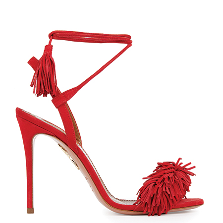 wild thing sandals fringe fransen aquazzura