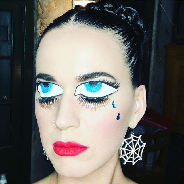 Katy Perry crazy Make up