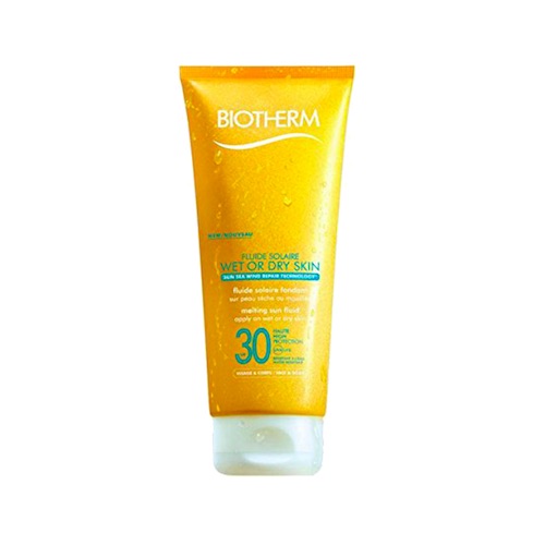 Biotherm Fluide Solaire Wet Dry Sonnenschutz Test Modepilot