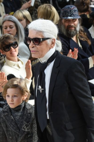 Karl Lagerfeld Frisur Pferdeschwanz Modepilot