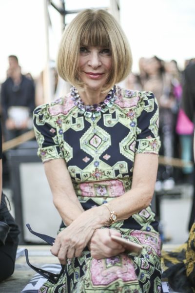 Anna Wintour Bob Frisur Modepilot