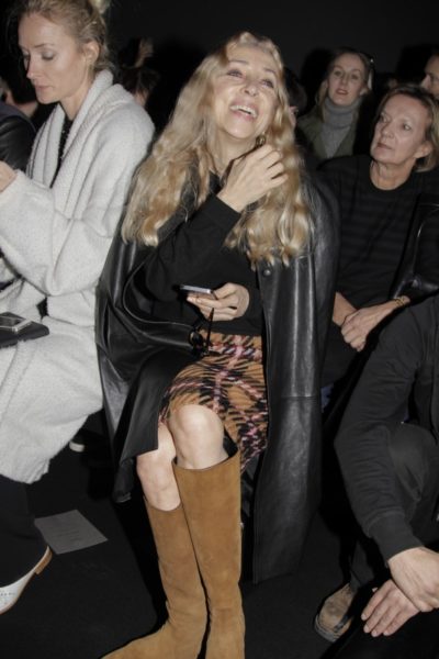 Franca Sozzani Frisur Engelslocken Modepilot