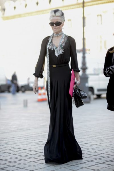 Daphne Guinness Sammlerin Couture Frisur Modepilot