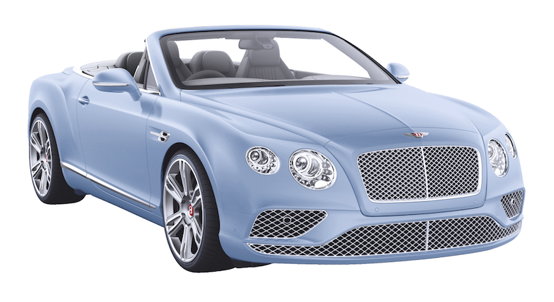 Bentley GTC Hellblau Himmelblau Modepilot