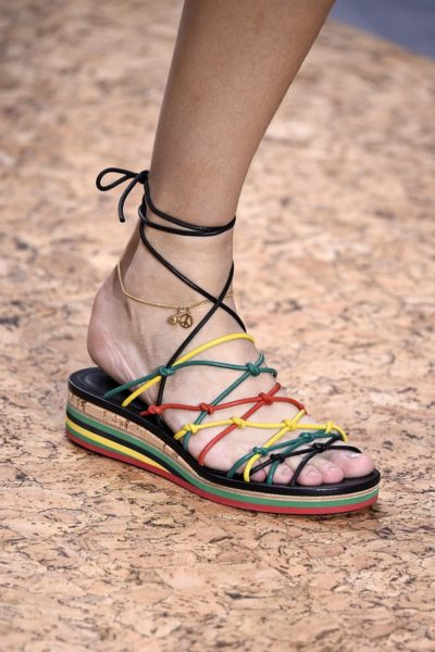 Chloe Runway Sommer 2016 Fußkettchen