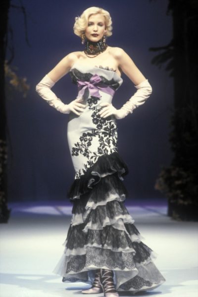 Christian Lacroix Nadja Auermann 1995