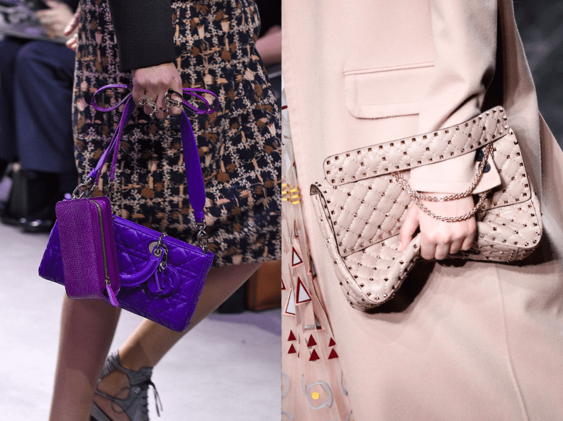 Handtaschen Dior versus Valentino