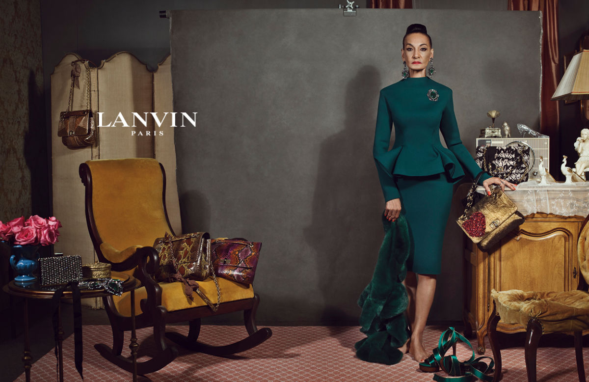 Jacqueline 'Tajah' Murdock Lanvin Campaign real model nodel