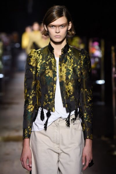 Dries Van Noten Kurzjacke Sommer 2017 Modepilot Modetrends