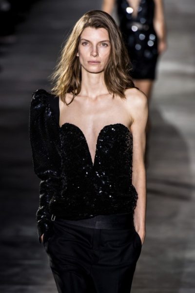 One shoulder Trend Modepilot 2017 Saint Laurent