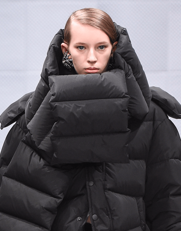 a puffer jacket