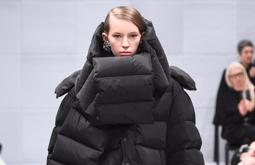 a puffer jacket