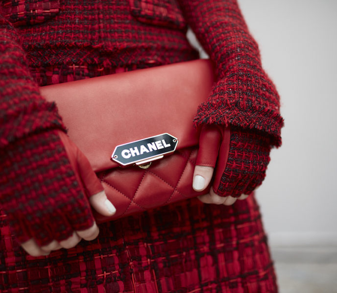 chanel bag 2016 17 clutch rot