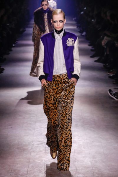 Leo Hose Dries Van Noten Modepilot Runway Catwalk Laufsteg