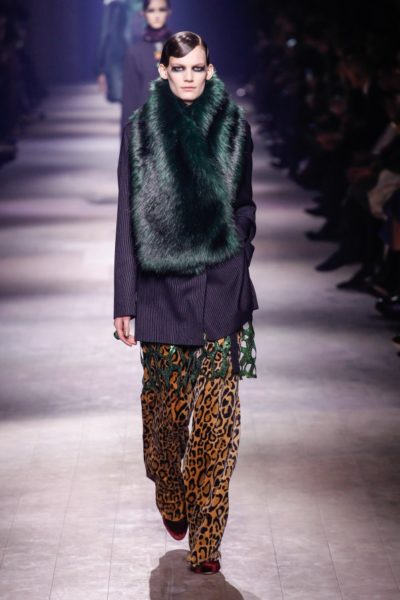 Leo Hose Dries Van Noten Modepilot Runway Catwalk Laufsteg