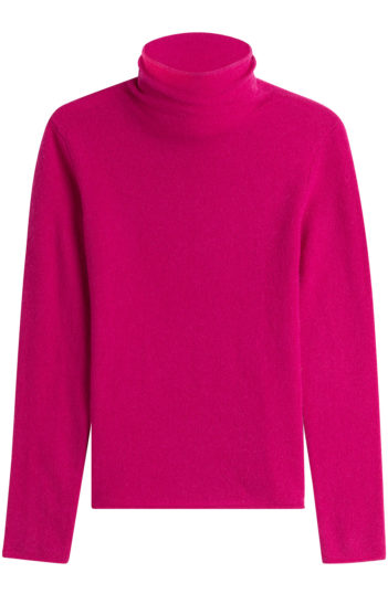 Rollkragen pink knallpink cashmere modepilot shoppen kaufen