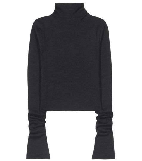 Rollkragen turtleneck acne lange ärmel bell sleeves 