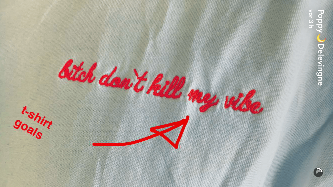 bitch don't kill my vibe t-shirt