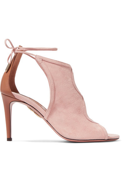 Aquazzura Modepilot Rosa Leder