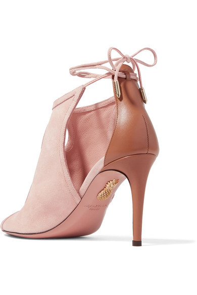 Aquazzura Modepilot Rosa Leder